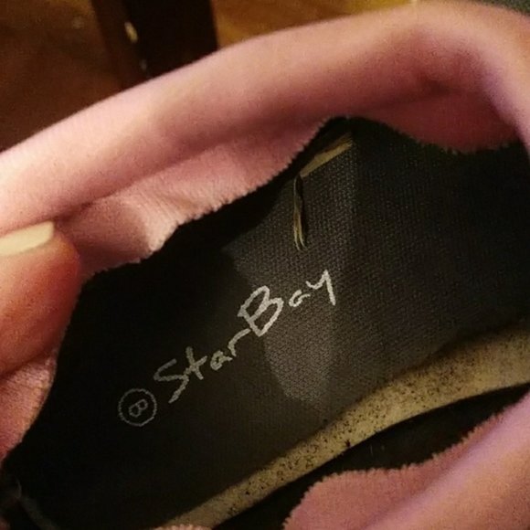 Star Bay Pink Girl Baby Toddler water swim beach shoes watershoes size 8 beach - Picture 7 of 8